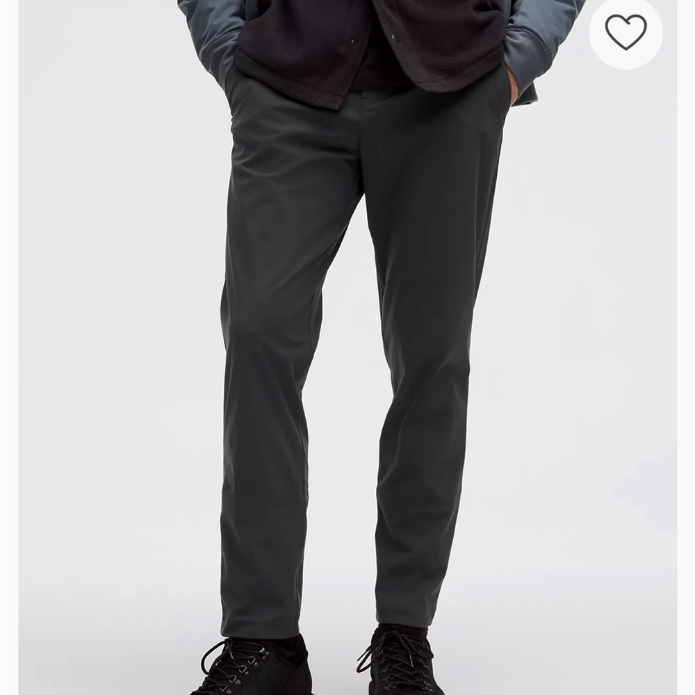 Lululemon ABC Pants Trousers Gray 33 Warpstreme